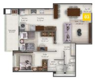 <strong>APARTAMENTO À VENDA NO CENTRO - MERANO RESIDENZIALE</strong>