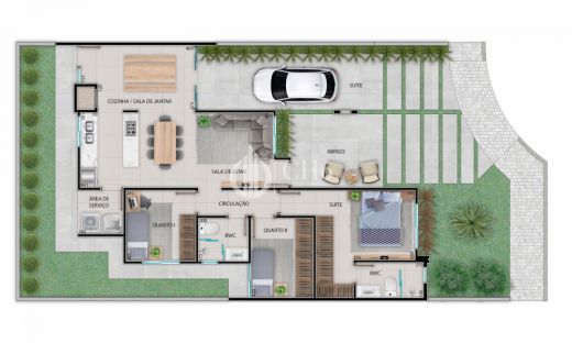 Residência No Condomínio Residencial Ecoville
