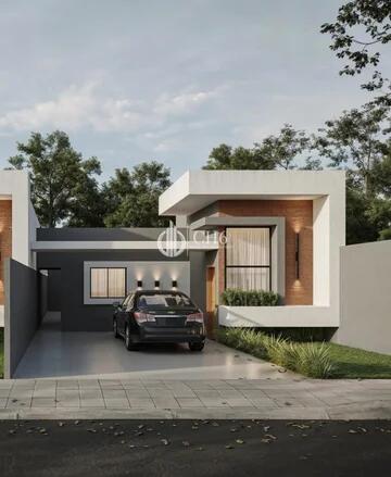 Foto Imóvel - Casa Térrea Com Fachada Moderna No Campo Belo