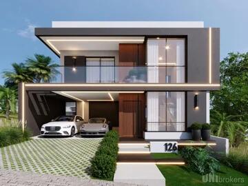 Foto Imóvel - Sobrado Alto Padrão 3 Suítes - Residencial Blumengarten