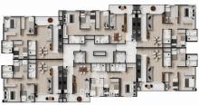 <strong>Apartamento 3 quartos (1 suíte) Clube próx Chafariz Uvaranas</strong>