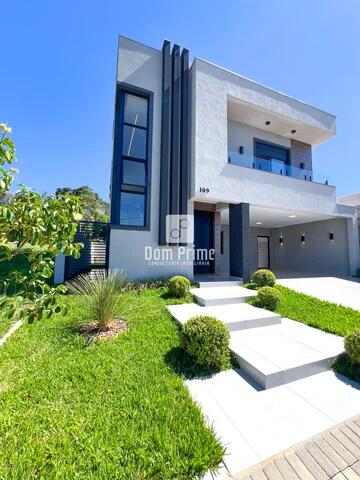 Foto Imóvel - Sobrado Com 4 Quartos Sendo 3 Suítes Condomínio La Riserva