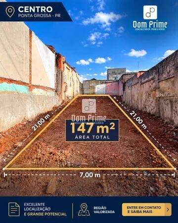 Foto Imóvel - Terreno Com 147m² No Centro