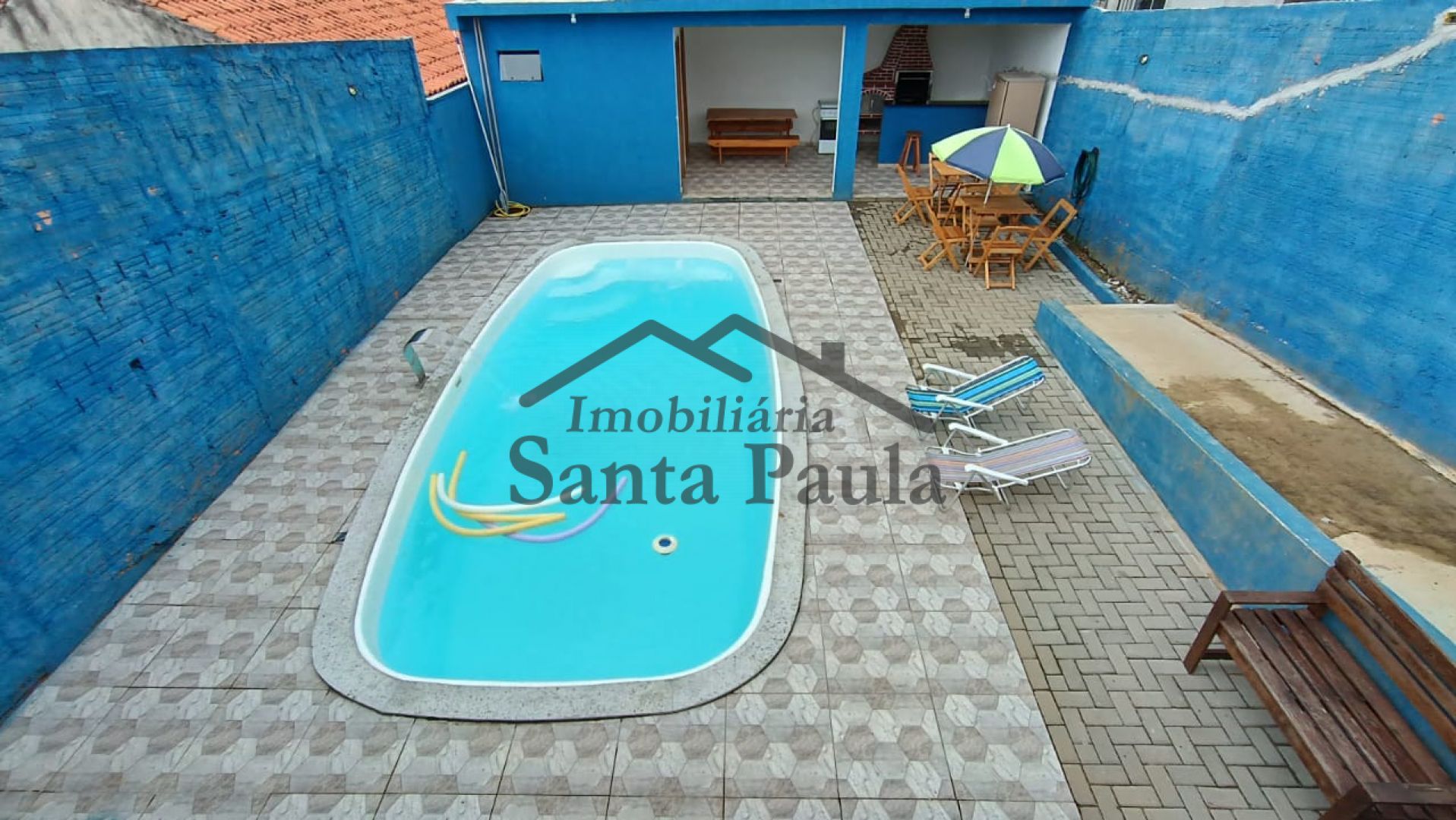 área De Lazer Com Piscina - Estrela Do Norte (santa Luzia)