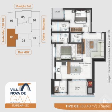 <strong>Apartamentos - Vila Nova de Gaia (2 suítes)</strong>