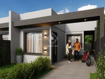 Foto Imóvel - Casa De 3 Quartos Com Passagem Lateral