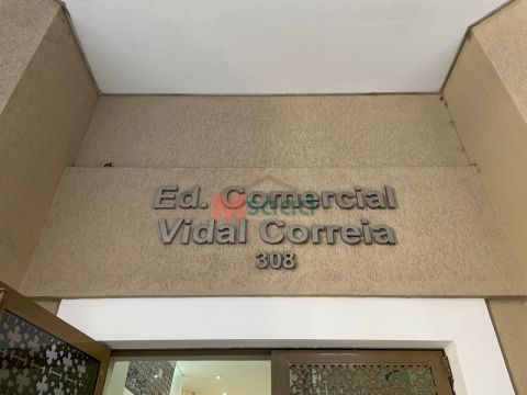 Sala Comercial Para Locação No Ed Vidal Correa