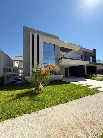Foto Imóvel - Casa Moderna Com 4 Suítes No Jardim Alphaville