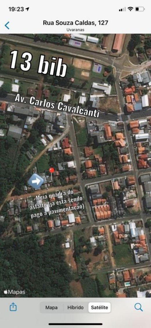 Casa  Terreno Para Venda Em Ponta Grossa Em Uvaranas