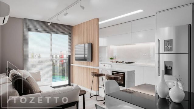 Apartamento Para Venda Em Ponta Grossa, Chapada