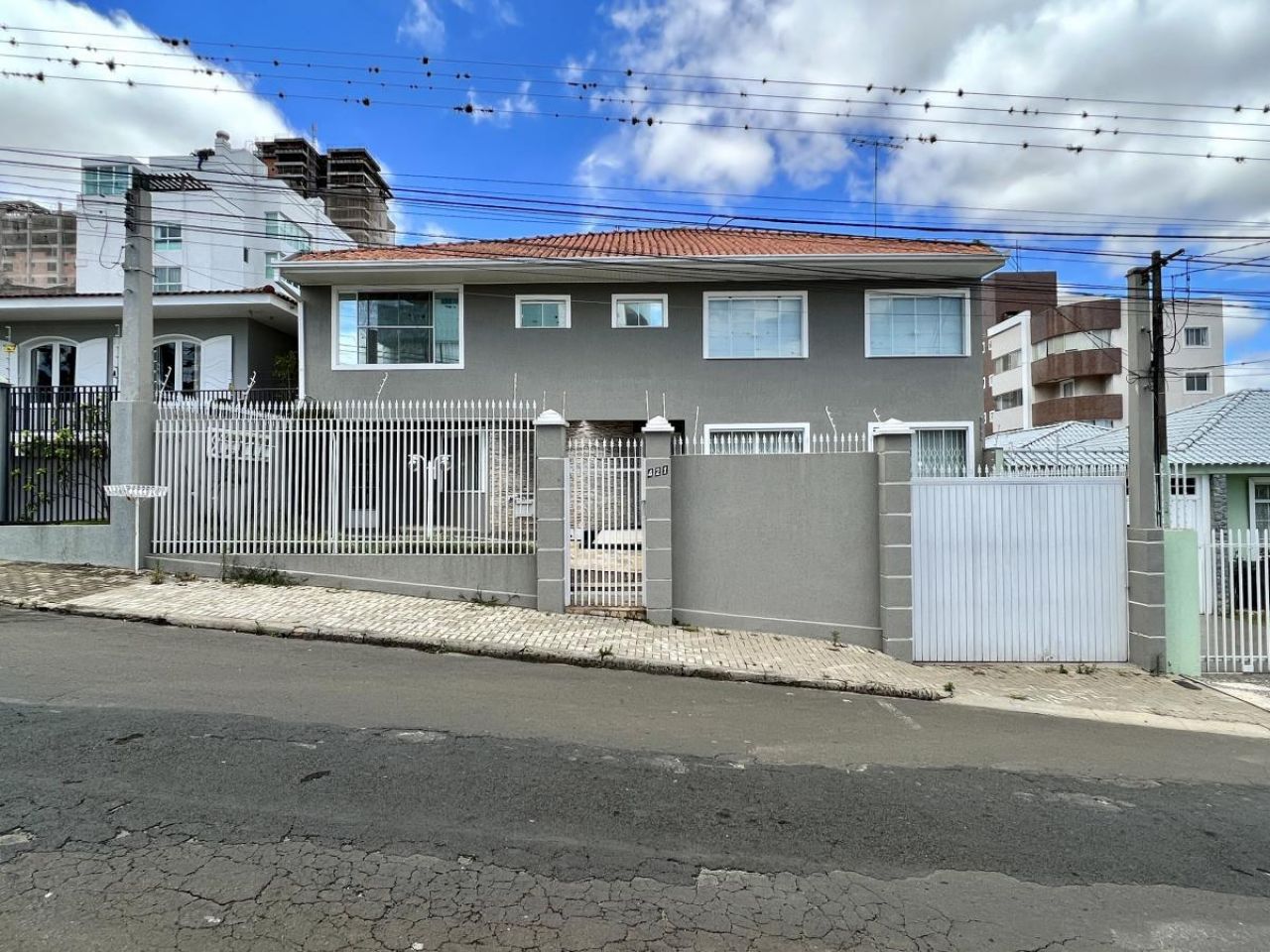 Casa / Sobrado Para Venda Em Ponta Grossa, Estrela, 4 Banhei