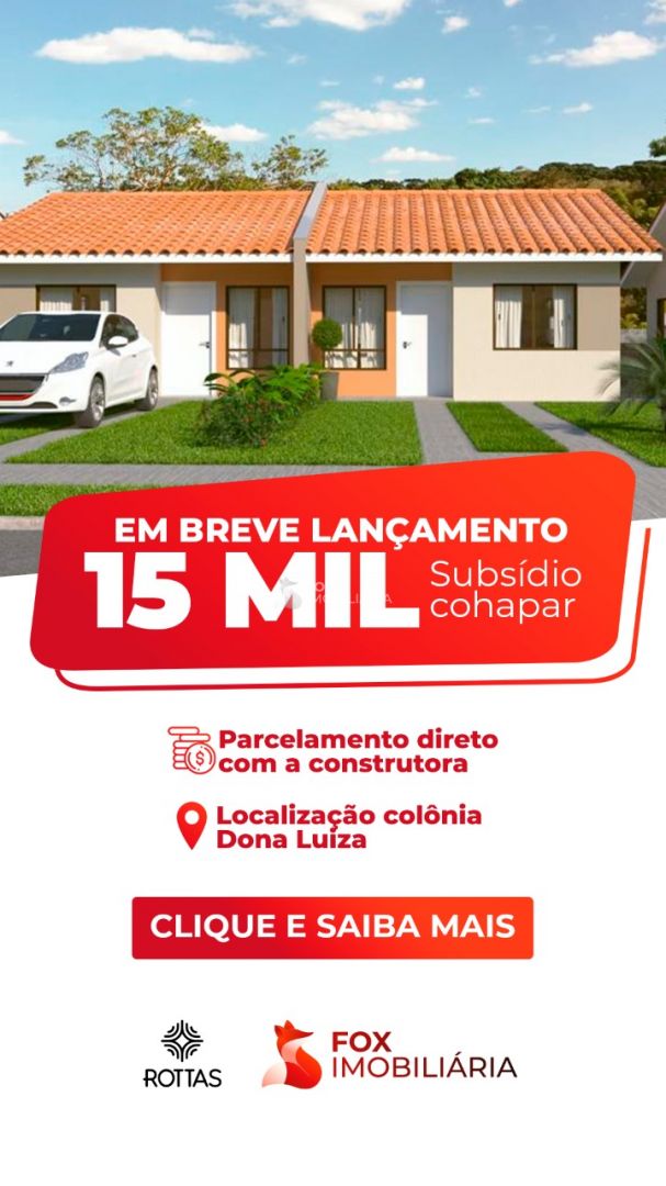 Casa em Colônia Dona Luíza