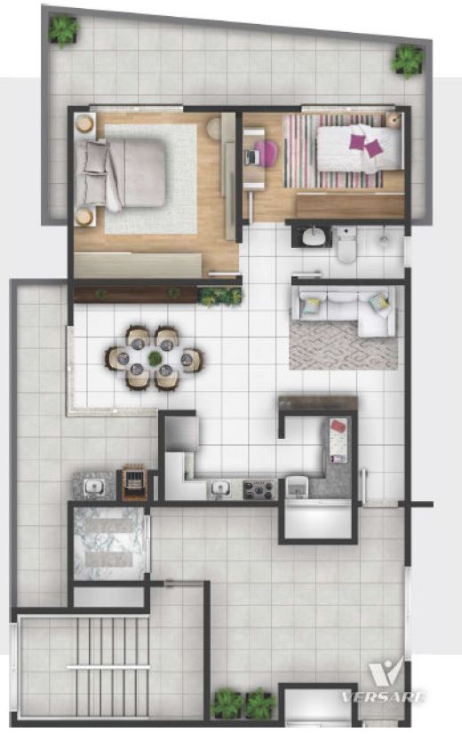 Apartamento à Venda No Condomínio Mérida