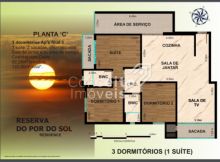 <strong>Edifício Reserva Por do Sol - Centro - Apartamento</strong>