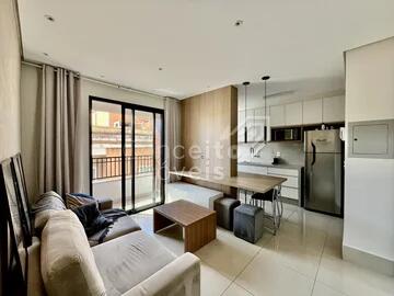 Foto Imóvel - Edifício Porto Vitória - Apartamento Semi Mobiliado