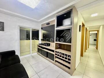 Foto Imóvel - Edifício Esthefani - Centro - Apartamento Semi Mobiliado