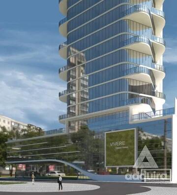 Foto Imóvel - Apartamento à Venda 3 Quartos, 3 Suites, 2 Vagas, 213m², Centro, Ponta Grossa - 