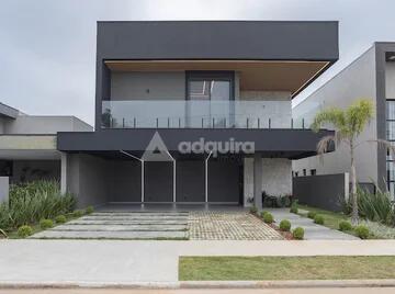 Foto Imóvel - Casa Com 4 Suites No Terras Alphaville Jardim Carvalho Ponta Grossa Pr
