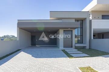 Foto Imóvel - Casa Térrea Moderna Com 3 Suítes No Condomínio Bosque Mistral
